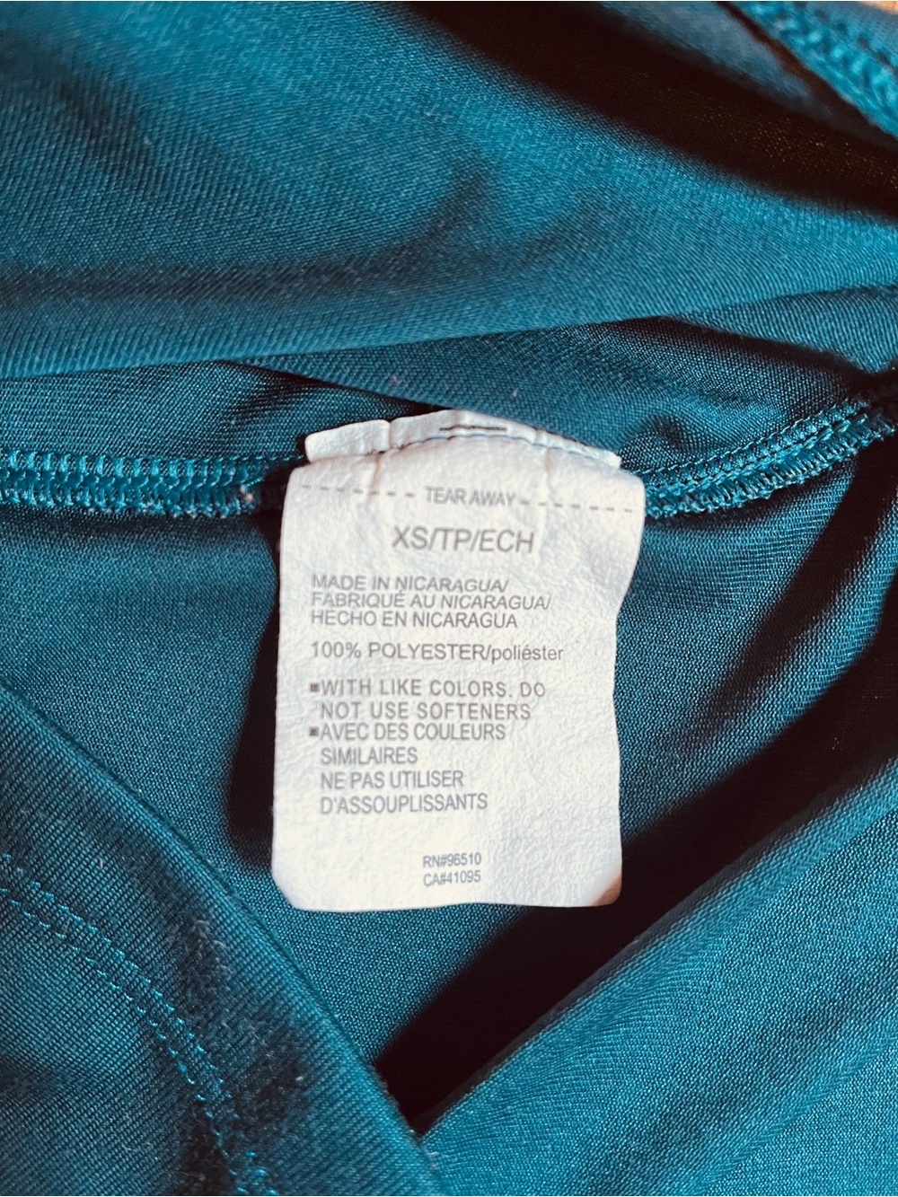 Under Armour Women's Tech ½ Zip XS Deep Teal Performance Top - Picture 4 of 6